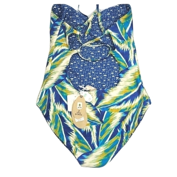 Prana Swimsuit One Piece Reversible   sz XS - Picture 9 of 13